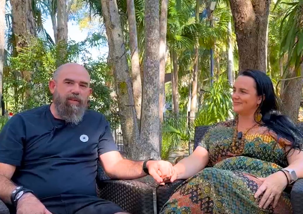 Respite and emergency foster carers, James and Danni