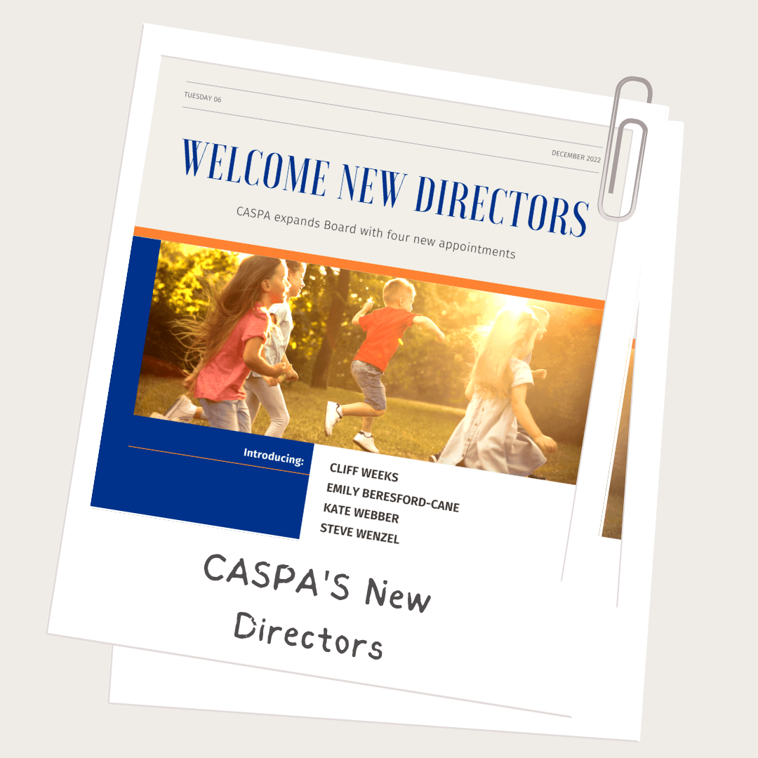 CASPA’s New Directors
