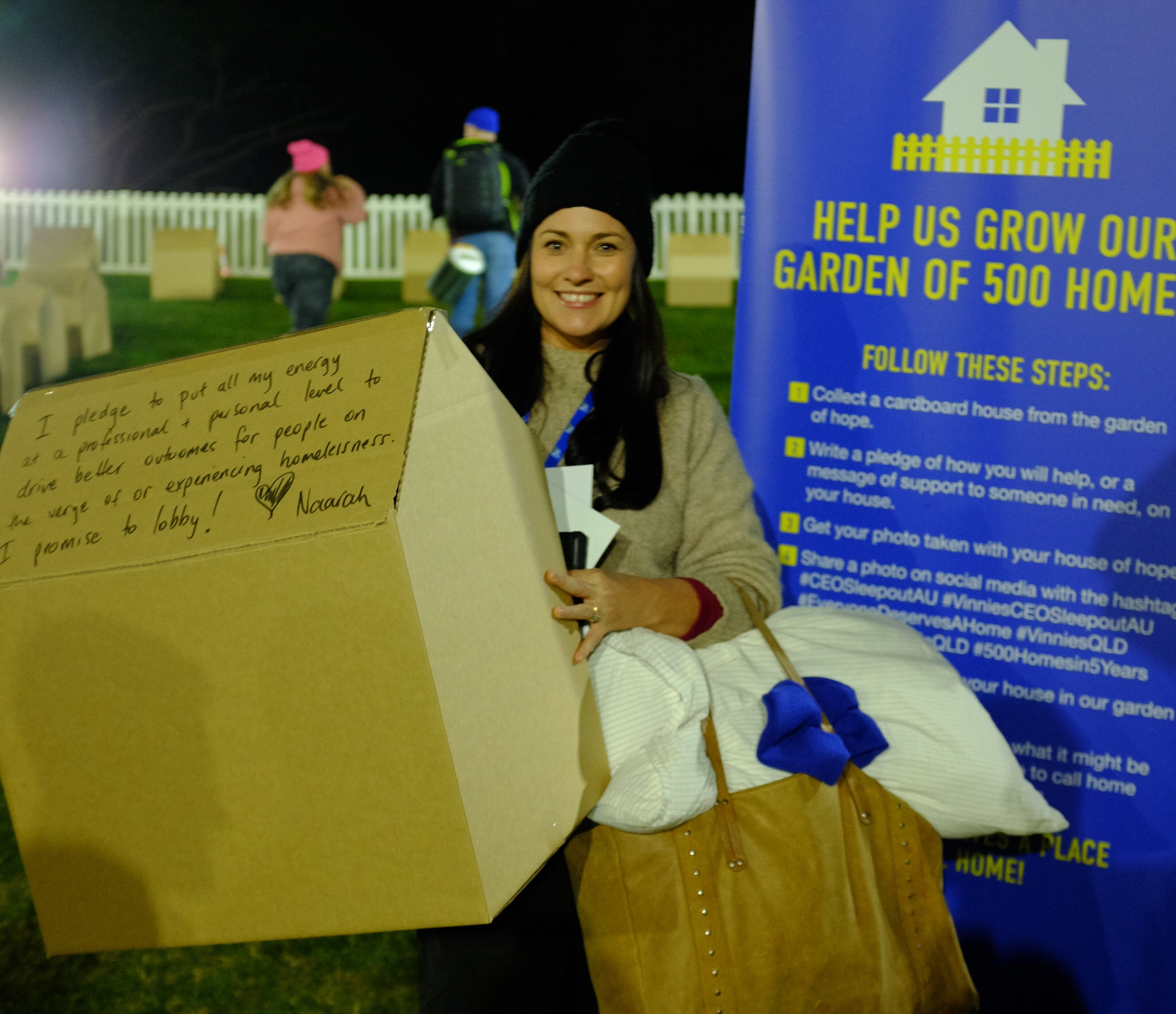 CASPA team joined CEO Sleepout shining light on homeless issue